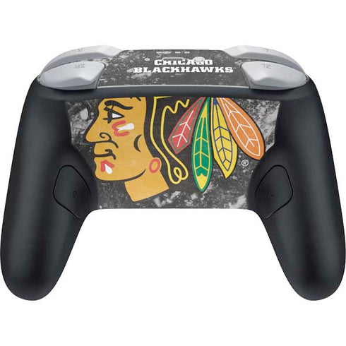 NHL Chicago Blackhawks Frozen Nintendo Switch 2 (2025) Pro Controller Skin