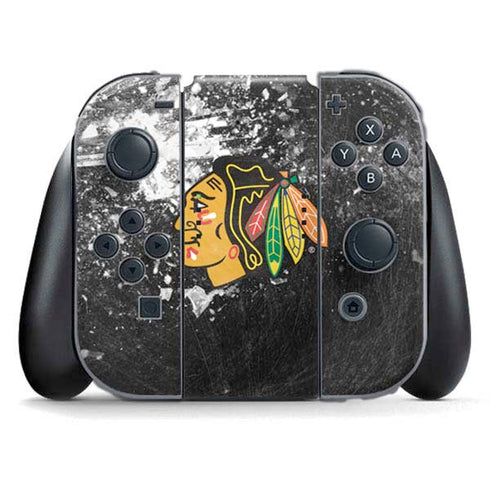 NHL Chicago Blackhawks Frozen Nintendo Switch (2017-2021) Joy-Con Controller Skin