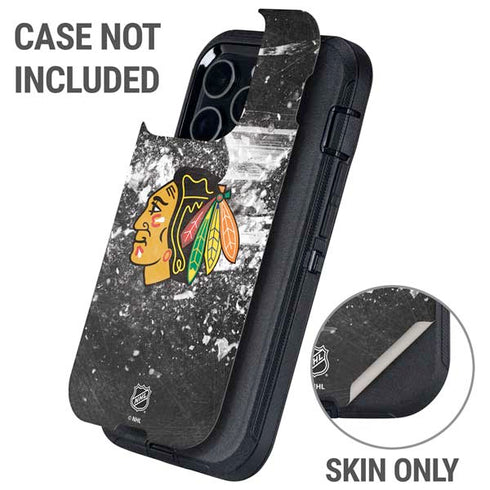 NHL Chicago Blackhawks Frozen Otterbox Defender iPhone Skin