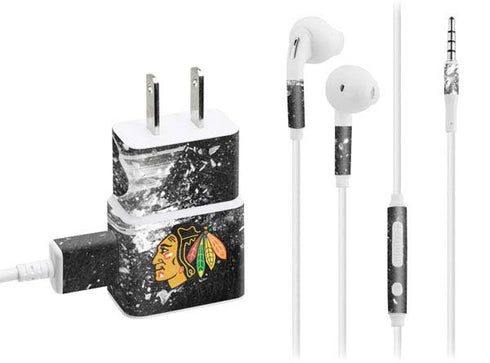 NHL Chicago Blackhawks Frozen Phone Charger Skin