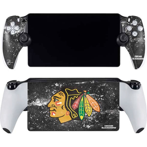 NHL Chicago Blackhawks Frozen PlayStation Portal Remote Player Skin
