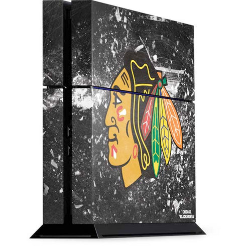 NHL Chicago Blackhawks Frozen PlayStation PS4 Skins