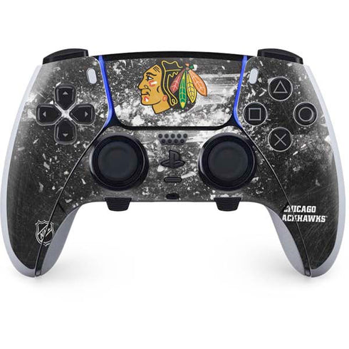 NHL Chicago Blackhawks Frozen PS5 DualSense Edge Pro Controller Skin