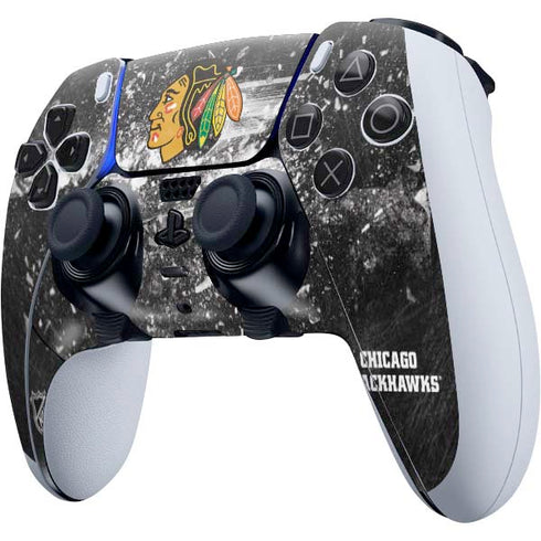 NHL Chicago Blackhawks Frozen PS5 DualSense Edge Pro Controller Skin