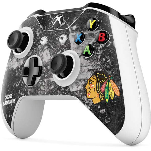 NHL Chicago Blackhawks Frozen Xbox One S Controller Skin