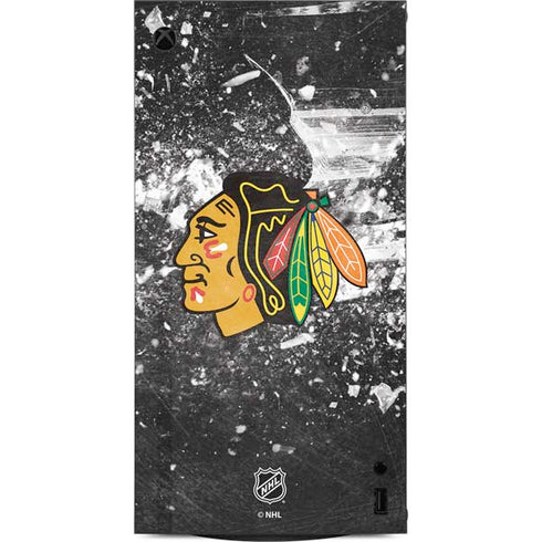 NHL Chicago Blackhawks Frozen XBox Series X Digital Edition Console Skin