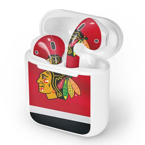 NHL Chicago Blackhawks Jersey Apple AirPods Skin