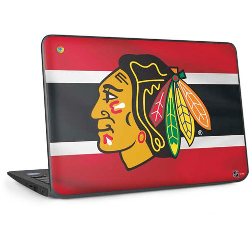 NHL Chicago Blackhawks Jersey HP Chromebook Skin