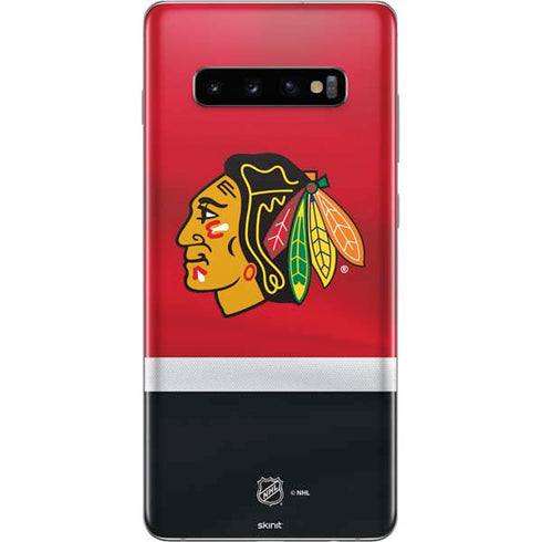 NHL Chicago Blackhawks Jersey Galaxy S10 Plus Skin