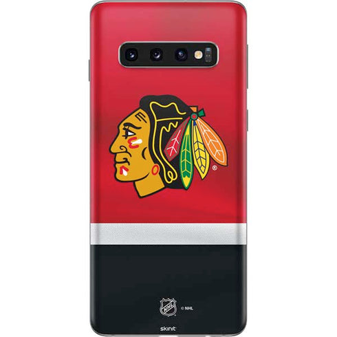 NHL Chicago Blackhawks Jersey Galaxy S10 Skin