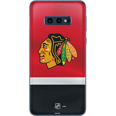 NHL Chicago Blackhawks Jersey Galaxy S10e Skin