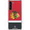 NHL Chicago Blackhawks Jersey Galaxy S24 FE Clear Case