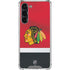 NHL Chicago Blackhawks Jersey Galaxy S24 FE Clear Case
