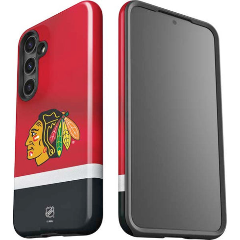 NHL Chicago Blackhawks Jersey Galaxy S25 Plus Impact Case