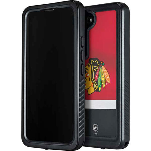 NHL Chicago Blackhawks Jersey Galaxy S24 Plus Waterproof Case