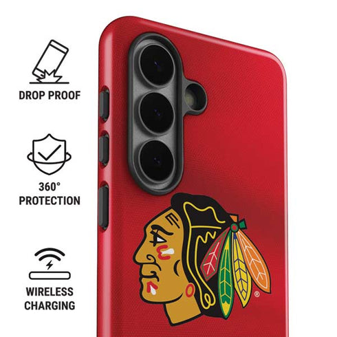 NHL Chicago Blackhawks Jersey Galaxy S26 Plus Impact Case