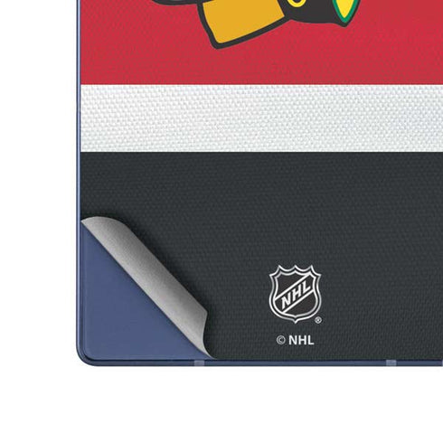 NHL Chicago Blackhawks Jersey Galaxy Z Fold6 Skin