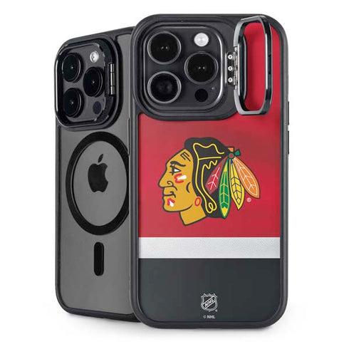 NHL Chicago Blackhawks Jersey iPhone 14 Pro Max Kickstand Case