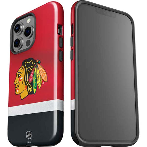 NHL Chicago Blackhawks Jersey iPhone 15 Pro Impact Case