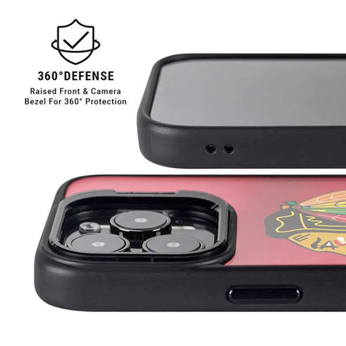 NHL Chicago Blackhawks Jersey iPhone 15 Pro Max Kickstand Case