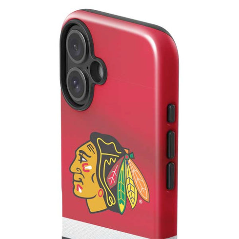 NHL Chicago Blackhawks Jersey iPhone 16 Plus Impact Case
