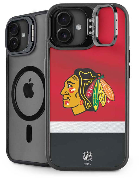 NHL Chicago Blackhawks Jersey iPhone 16 Plus Kickstand Case