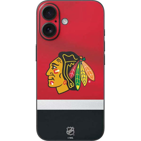 NHL Chicago Blackhawks Jersey iPhone 16 Skin