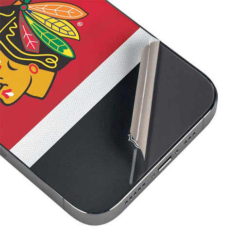 NHL Chicago Blackhawks Jersey iPhone 16e Skin