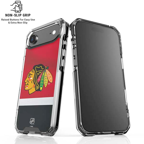 NHL Chicago Blackhawks Jersey iPhone 17 Air Clear Case