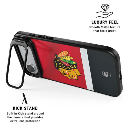 NHL Chicago Blackhawks Jersey iPhone 17 Air Kickstand Case