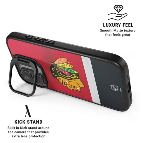 NHL Chicago Blackhawks Jersey iPhone 17 Kickstand Case