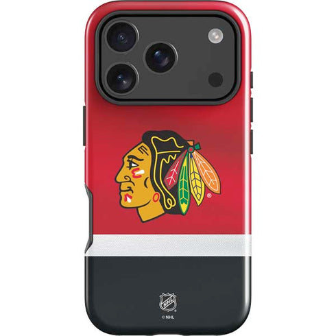 NHL Chicago Blackhawks Jersey iPhone 17 Pro Max Impact Case