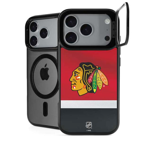 NHL Chicago Blackhawks Jersey iPhone 17 Pro Max Kickstand Case