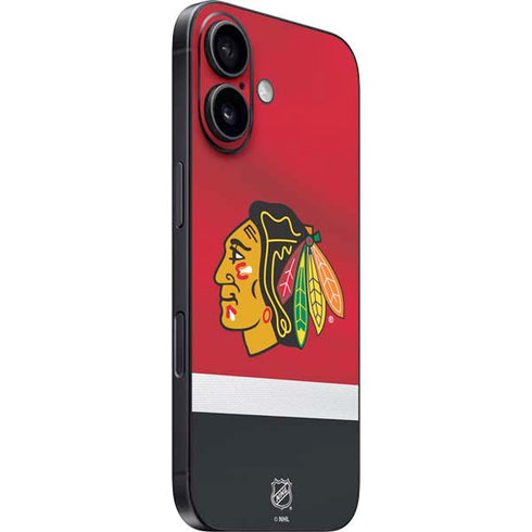 NHL Chicago Blackhawks Jersey iPhone 17 Skin