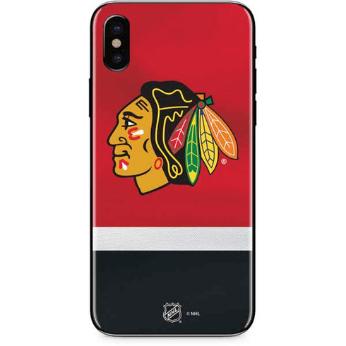 NHL Chicago Blackhawks Jersey iPhone XS Skin