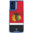 NHL Chicago Blackhawks Jersey Moto G 5G (2024) Clear Case