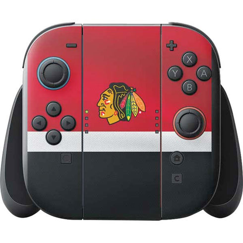 NHL Chicago Blackhawks Jersey Nintendo Switch 2 (2025) with Joy-Con Skin