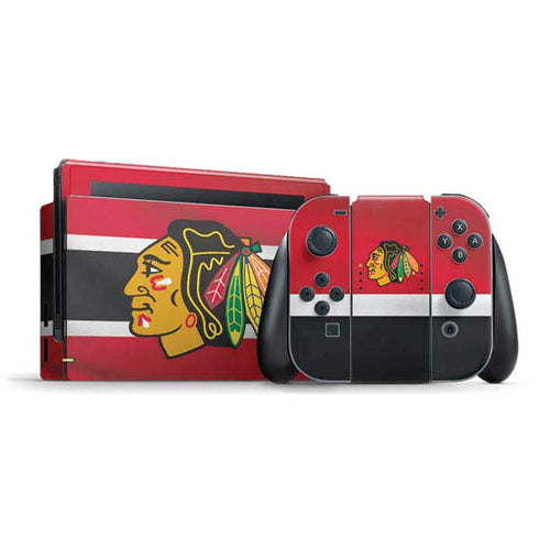 NHL Chicago Blackhawks Jersey Nintendo Switch Bundle Skin
