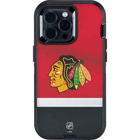 NHL Chicago Blackhawks Jersey Otterbox Defender iPhone Skin