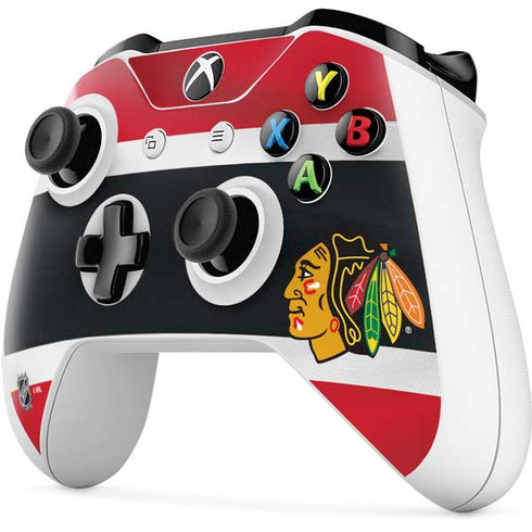 NHL Chicago Blackhawks Jersey Xbox One S Controller Skin
