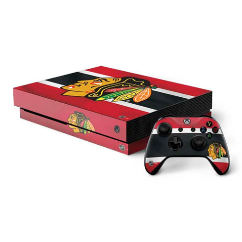 NHL Chicago Blackhawks Jersey Xbox One X Bundle Skin