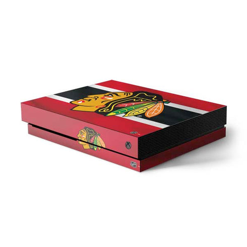 NHL Chicago Blackhawks Jersey Xbox One X Console Skin