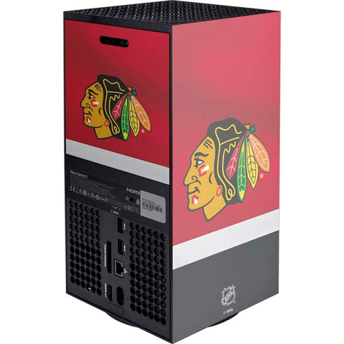 NHL Chicago Blackhawks Jersey XBox Series X Digital Edition Console Skin