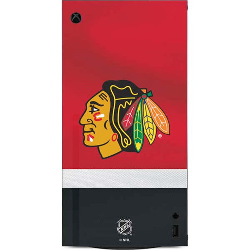 NHL Chicago Blackhawks Jersey XBox Series X Digital Edition Console Skin