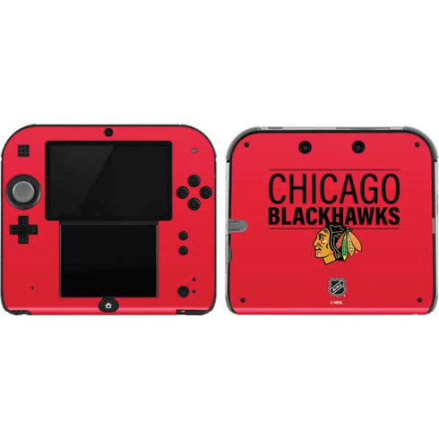NHL Chicago Blackhawks Lineup Nintendo 2DS Skin