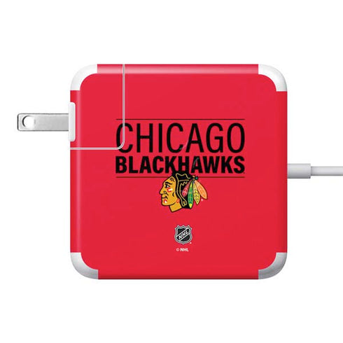 NHL Chicago Blackhawks Lineup 85W Power Adapter (15 and 17 inch MacBook Pro Charger) Skin