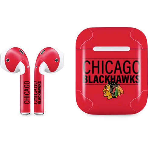 NHL Chicago Blackhawks Lineup Apple AirPods Skin