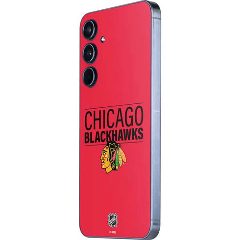 NHL Chicago Blackhawks Lineup Galaxy A35 5G Skin