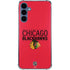 NHL Chicago Blackhawks Lineup Galaxy A55 5G Clear Case