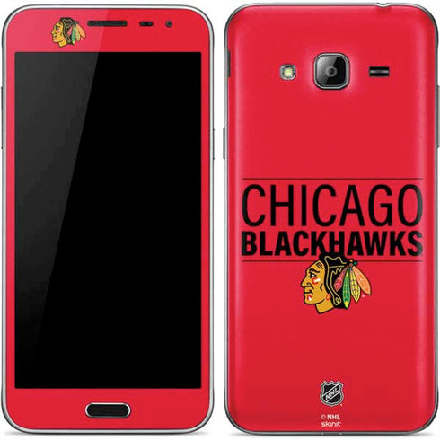 NHL Chicago Blackhawks Lineup Galaxy J3 Skin
